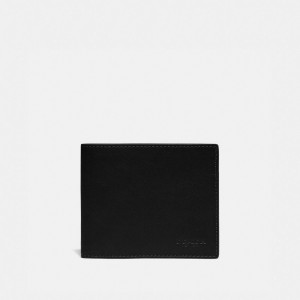 Black Men COACH® 3 In 1 Wallet | NZ LID237