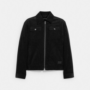 Black Men COACH® Corduroy Jacket | NZ QMO152