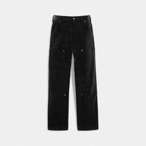 Black Men COACH® Corduroy Pants | NZ FDC165