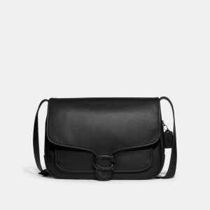Black Men COACH® Tabby Messenger 40 Crossbody Bag | NZ LIN222