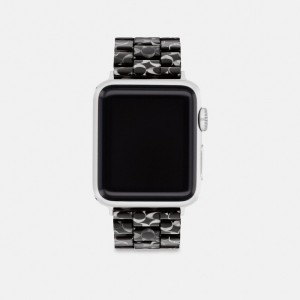 Black Women COACH® Apple Strap, 38 Mm, 40 Mm And 41 Mm Watch | NZ SGY608
