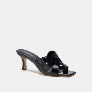 Black Women COACH® Tillie Sandals | NZ WNW361