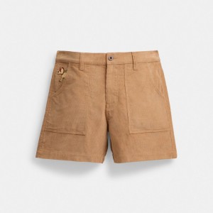 Brown Men COACH® X Observed By Us Corduroy Short | NZ NWY176