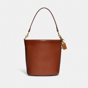Brown Women COACH® Dakota Bucket Bags | NZ DFM736