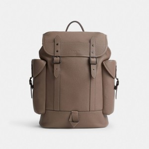 Dark Grey Women COACH® Hitch Backpack | NZ UZU717