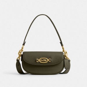 Green Women COACH® Harley 23 Shoulder Bag | NZ SGV868