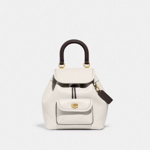 Multicolor Women COACH® Riya 21 In Colorblock Backpack | NZ EBA721
