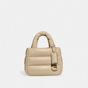 White Women COACH® Mini Pillow Tote Bag | NZ EBI934