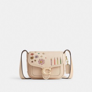 White / Multicolor Women COACH® X Observed By Us Tabby Messenger 19 Crossbody Bag | NZ PJM818